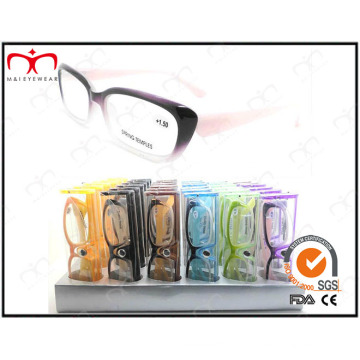 Senhoras moda óculos de leitura plástica (dpr012)